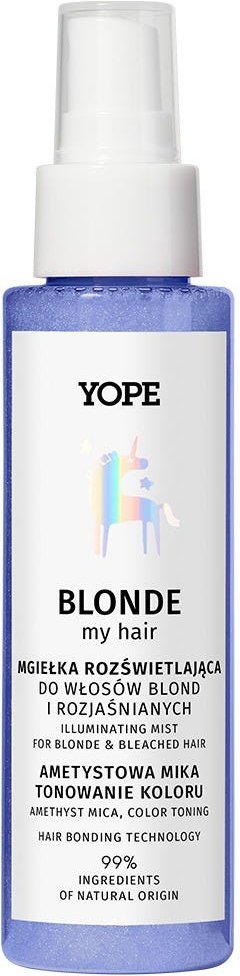 YOPE BOUNCE BLONDE MY HAIR Illuminating Mist 100 ml