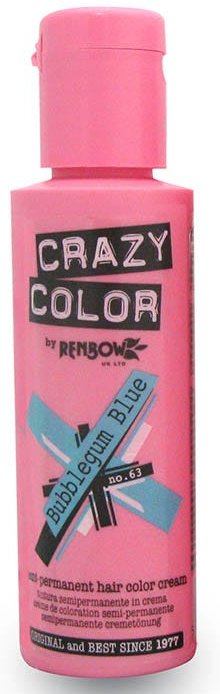Crazy Color 63 Bubblegum Blue 100 ml