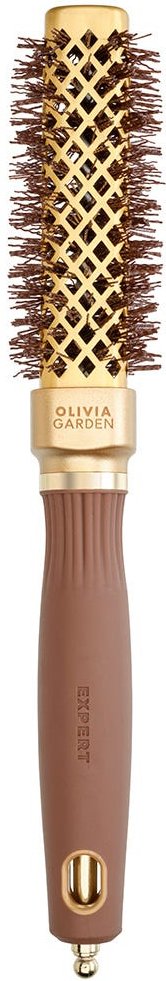 Olivia Garden Blowout Straight Wavy Bristle Gold & Brown 20 mm Rundbürste