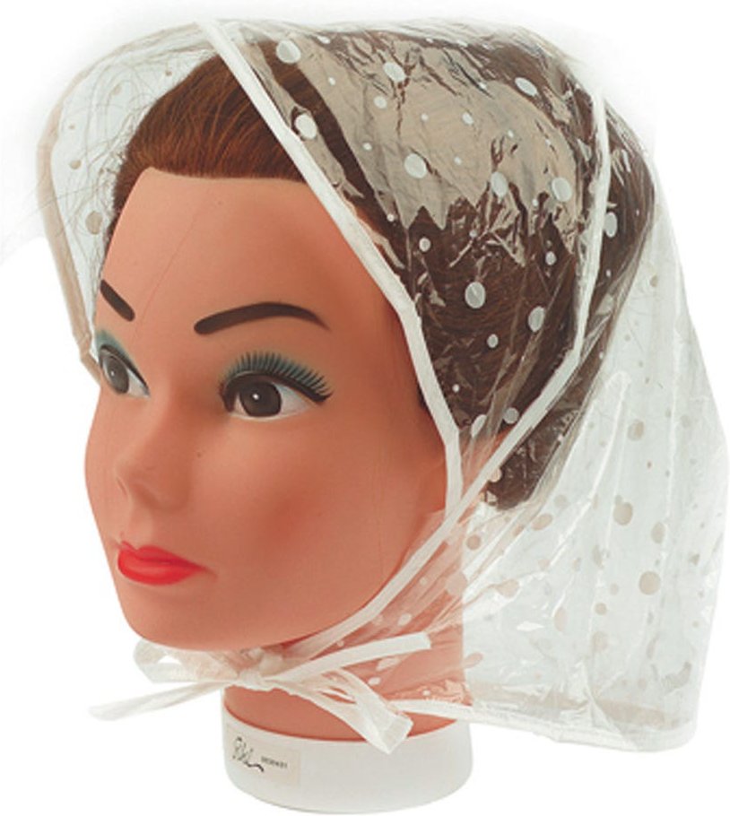 Efalock Regenhauben mit verstärktem Rand