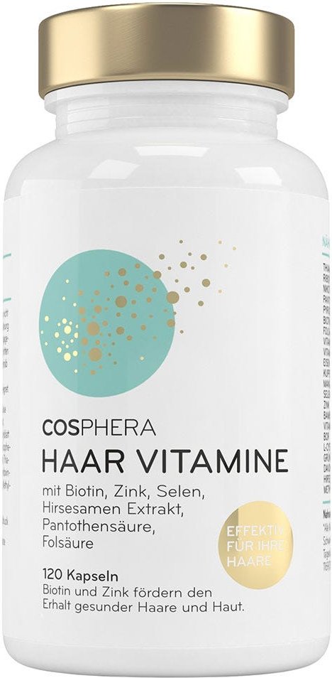COSPHERA Haar Vitamine 120 Stück