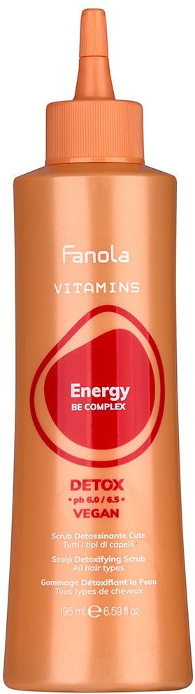 Thumbnail - Fanola Vitamins Energy Detox Scalp Fluid Scrub 195 ml