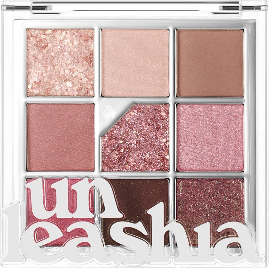 Unleashia Glitterpedia Eye Palette N°5 All of Dusty Rose 6,2 g