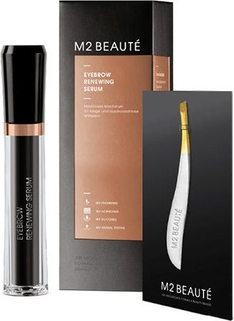 M2 Beauté Eyebrow Renewing Serum 4 ml inkl. Pinzette