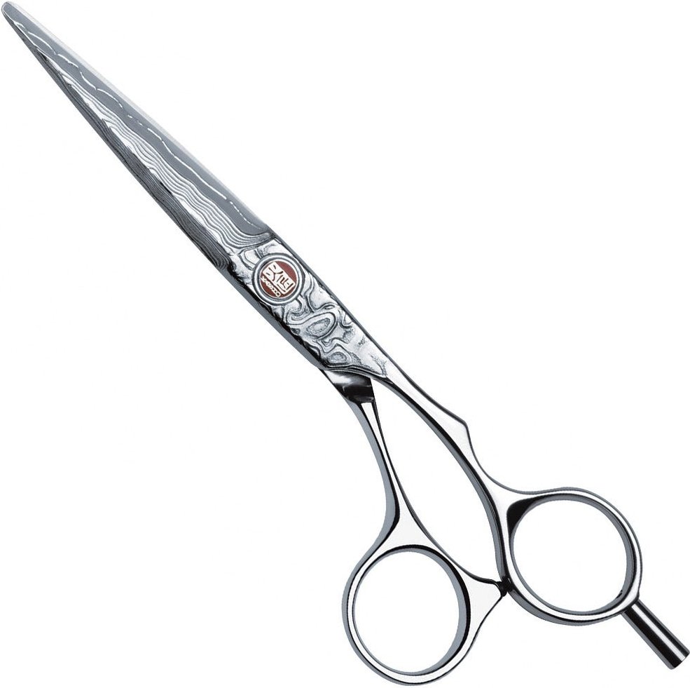 Kasho Damascus Haarschneideschere 5,5 Zoll Offset