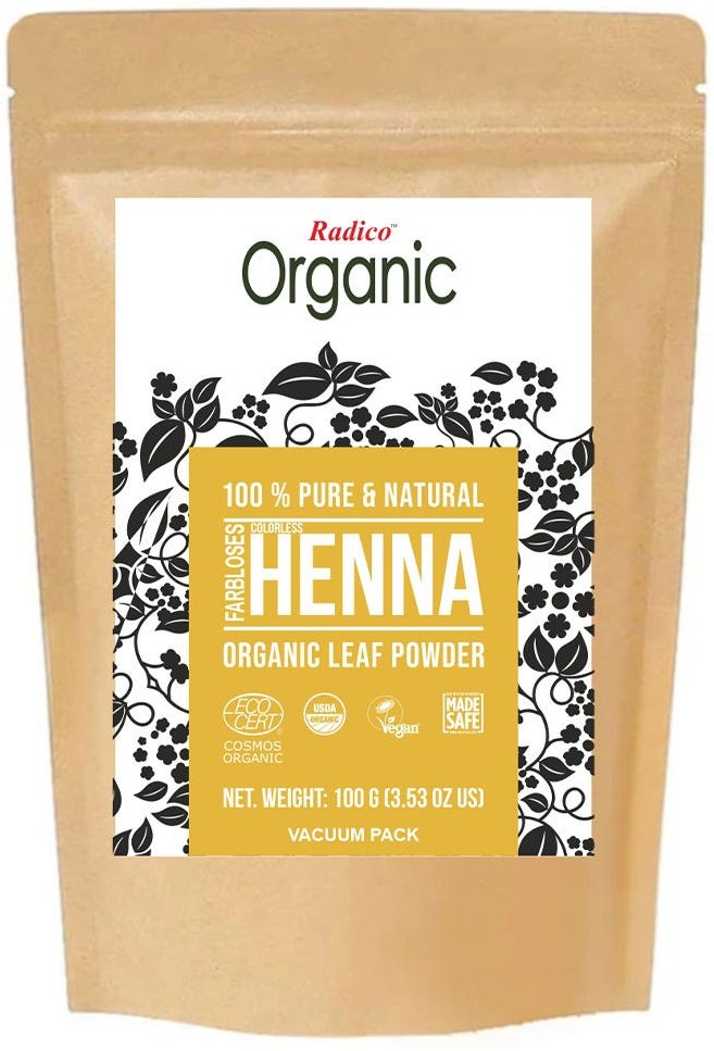 Radico Kräuterpflegepackung Farbloses Henna 100 g
