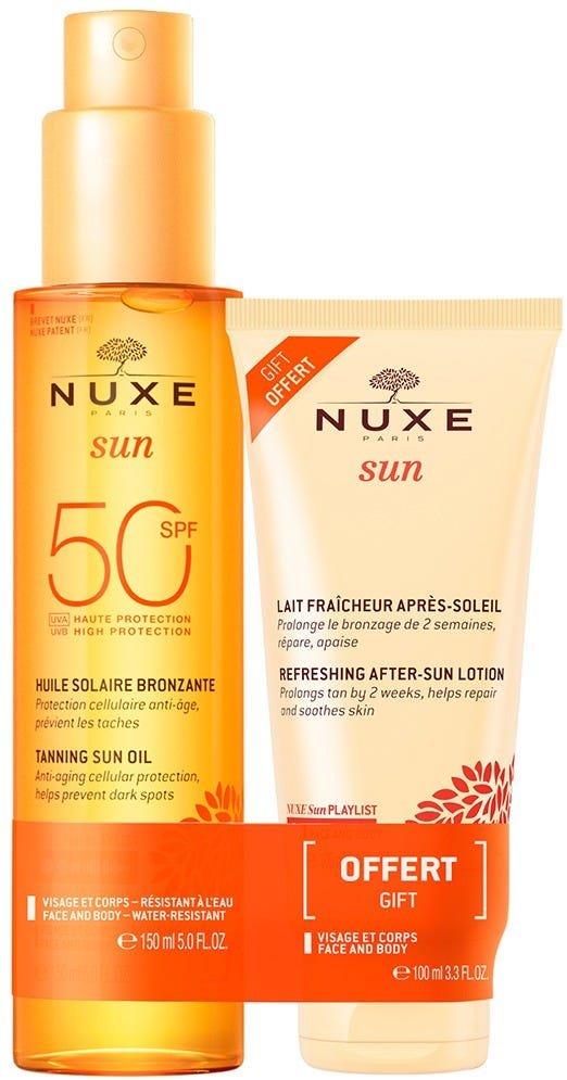 NUXE Sonnenöl Gesicht & Körper LSF 50 Sun Set
