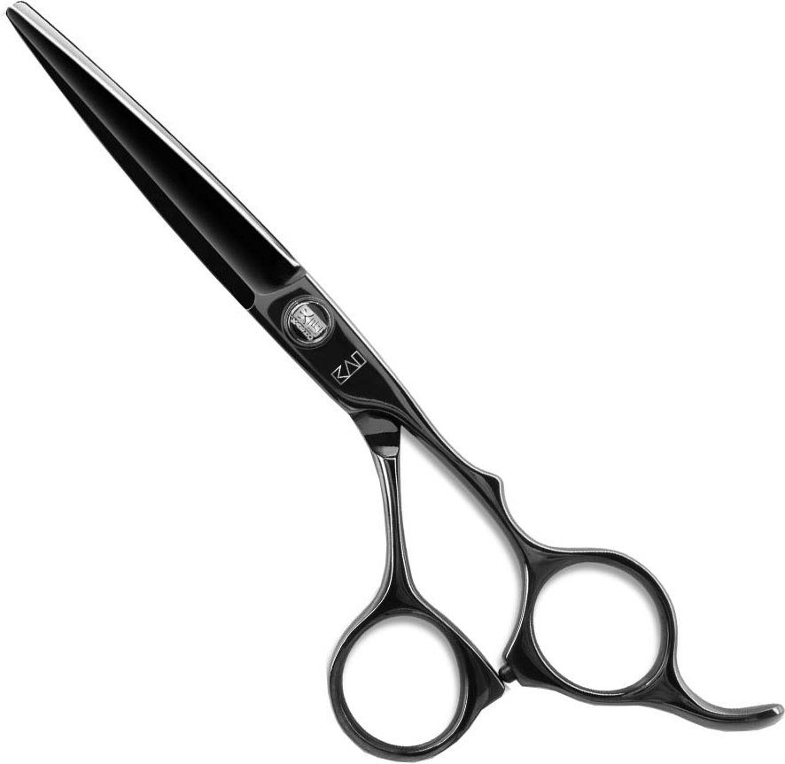 Kasho Sagano Haarschneideschere 6,0 Offset Black