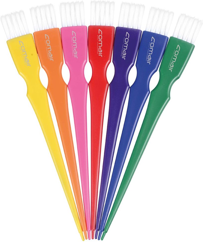 Comair Färbepinsel Rainbow mini 7 Stk.