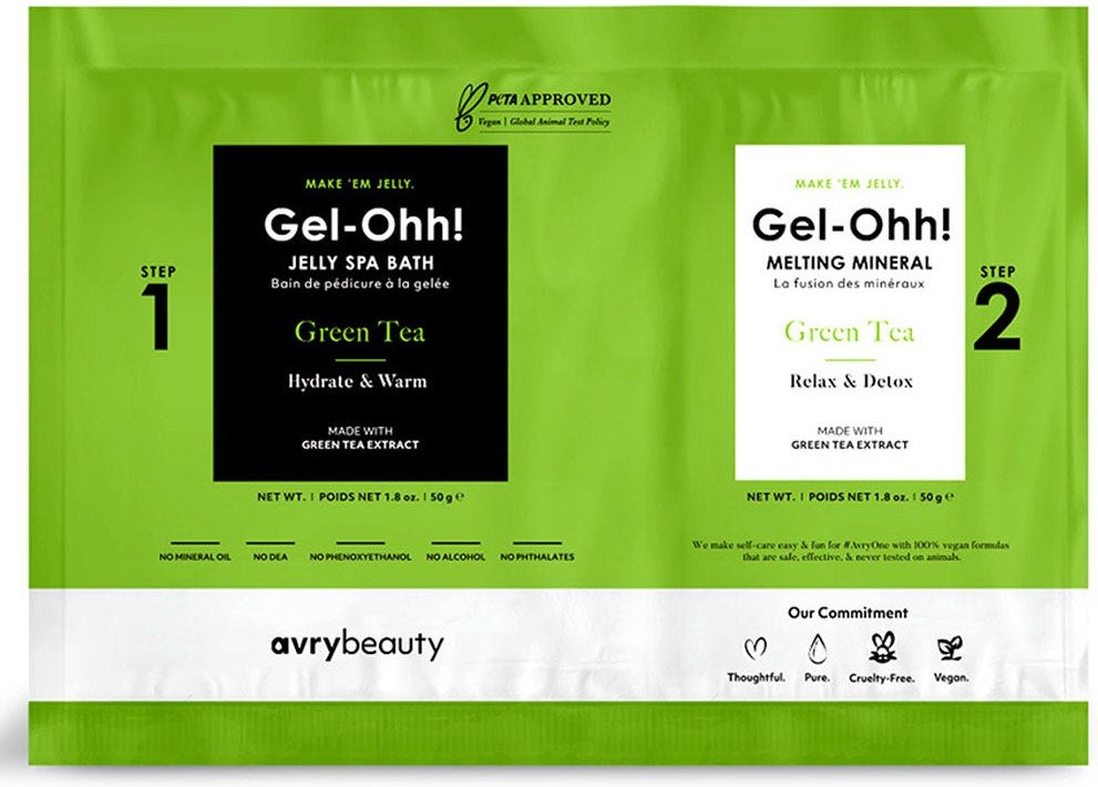 AvryBeauty Gel-Ohh! Jelly Spa Bath Green Tea