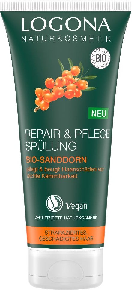 LOGONA Repair & Pflege Spülung Bio-Sanddorn 200 ml