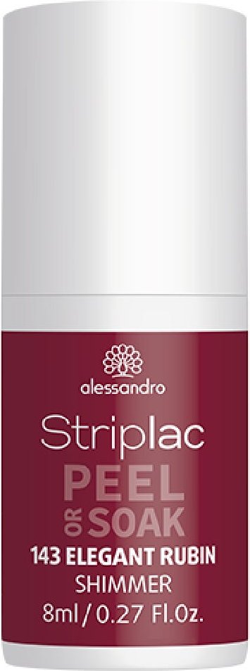 alessandro International Striplac Peel Or Soak Elegant Rubin 8 ml