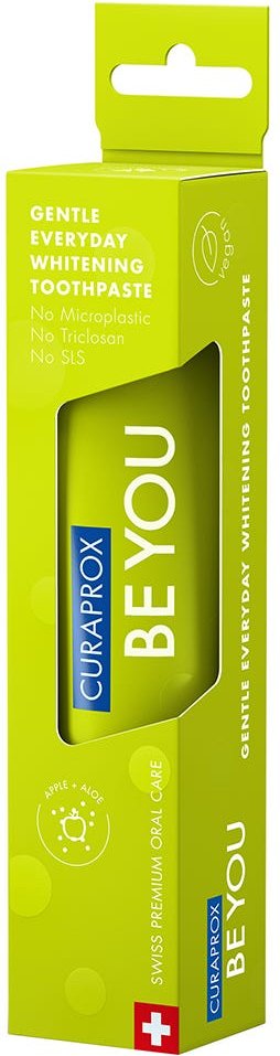 CURAPROX Be you Zahnpasta Apfel und Aloe Grün 60 ml