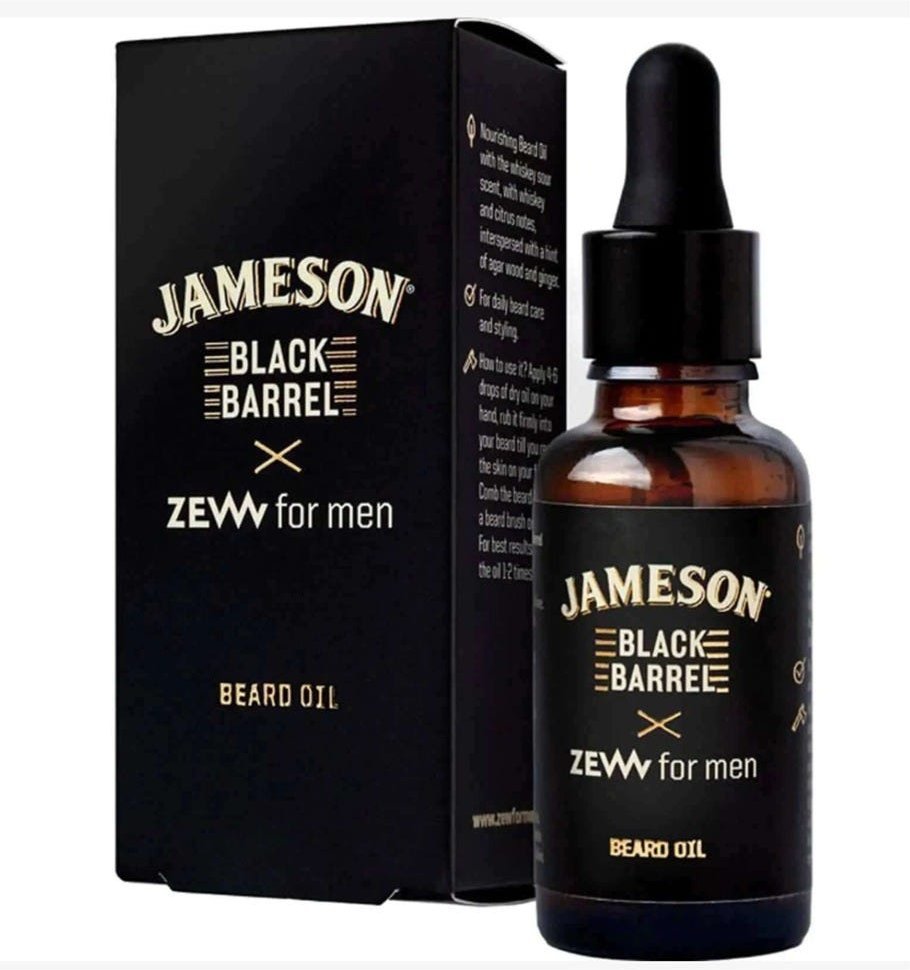 ZEW for Men Beard Oil Jameson Black Barrel x ZEW 30 ml