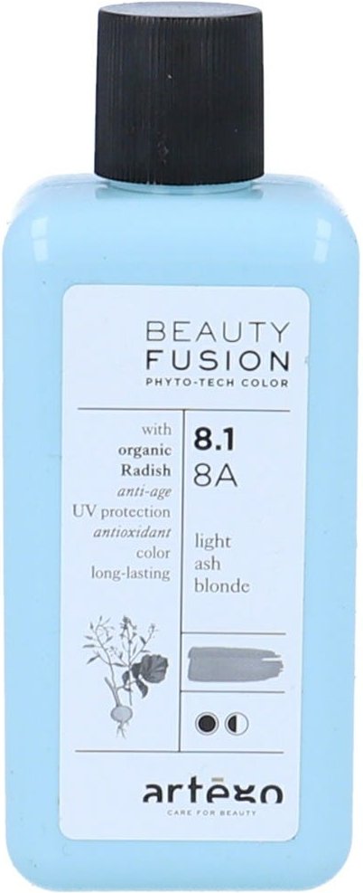 Artego Beauty Fusion Haarfarbe 8.1 Hellblond Asch 100 ml