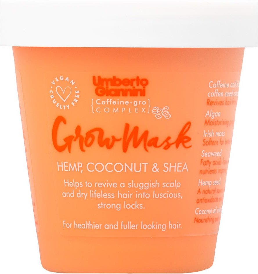 Umberto Giannini Grow Long Mask Hemp, Coconut & Shea 230 ml