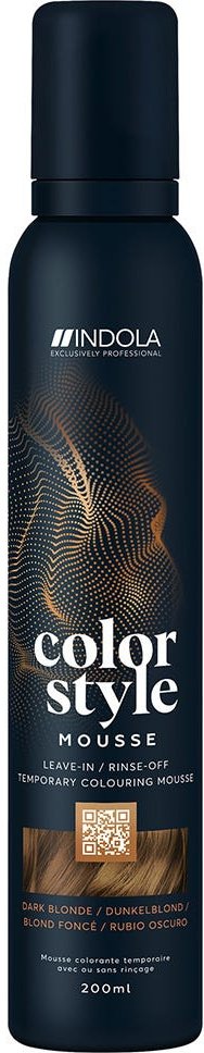 INDOLA Color Style Mousse Dunkelblond 200 ml