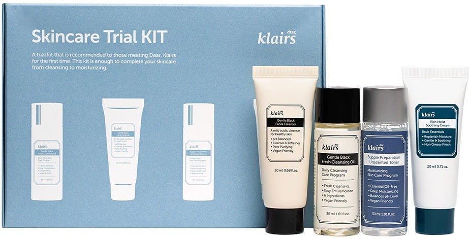 Dear, Klairs Skincare Trial Kit