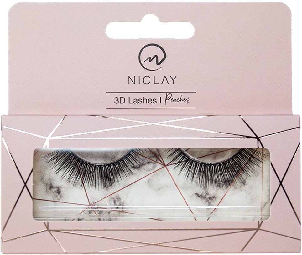 NICLAY 3D Lashes Peaches