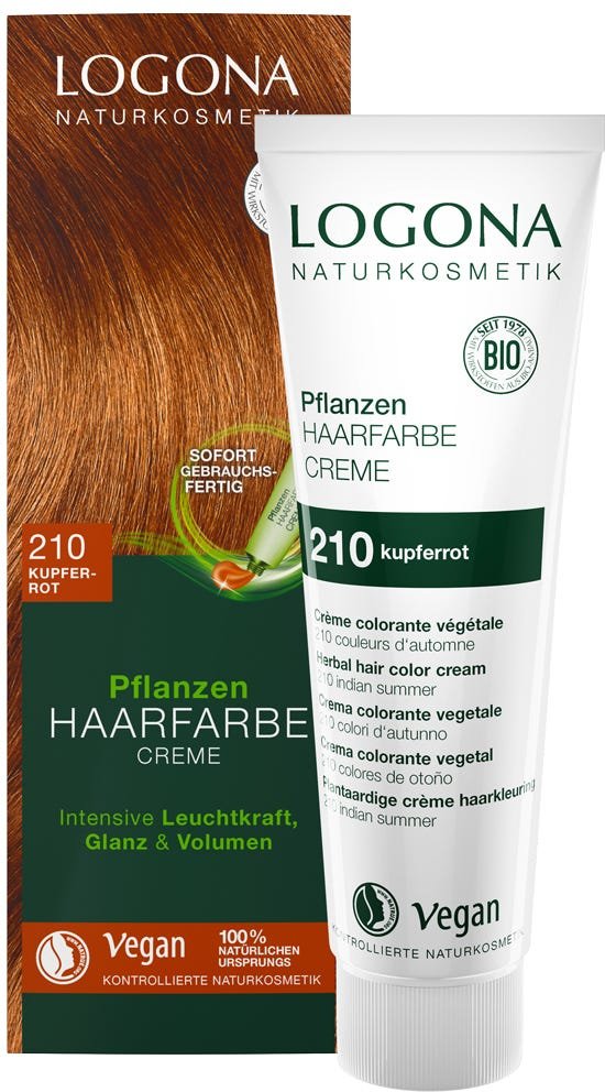 LOGONA PHF Creme 210 kupferrot 150 ml