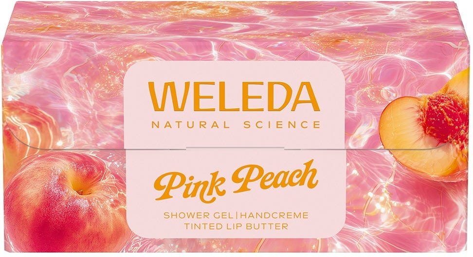 Weleda Geschenkset Pink Peach 257 ml