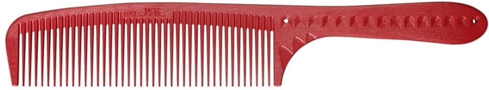 JRL Professional Barbering Comb 7.6" red