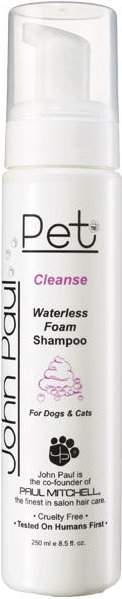 John Paul Pet Waterless Foam Shampoo