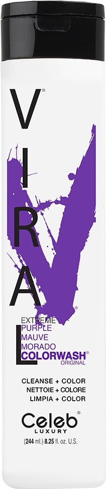 Celeb Viral Extreme Colorwash Purple 244 ml