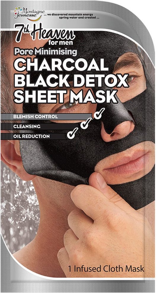 7th Heaven Men Tuchmaske Charcoal 16g