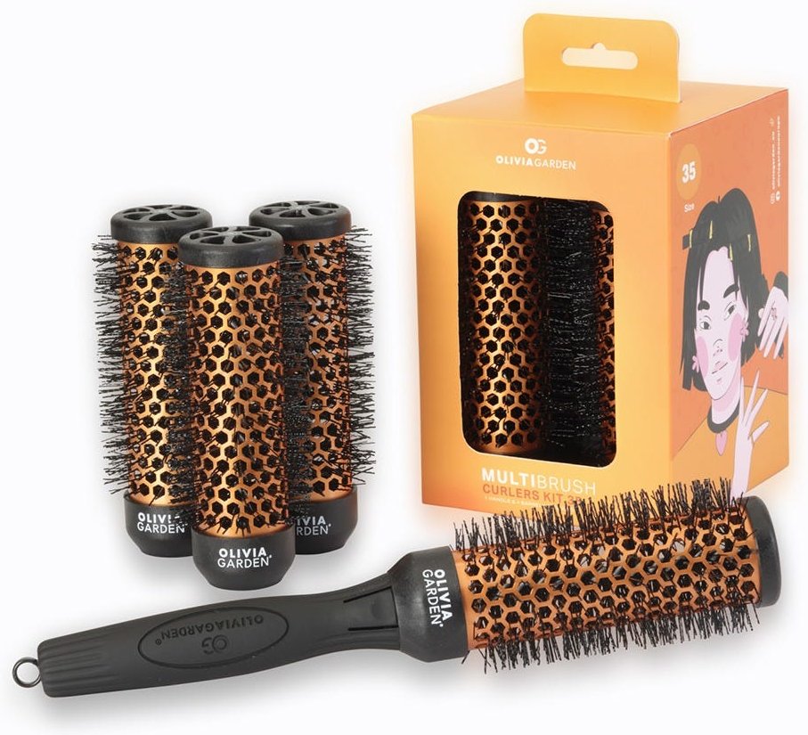 Olivia Garden MultiBrush Curlers Kit 35