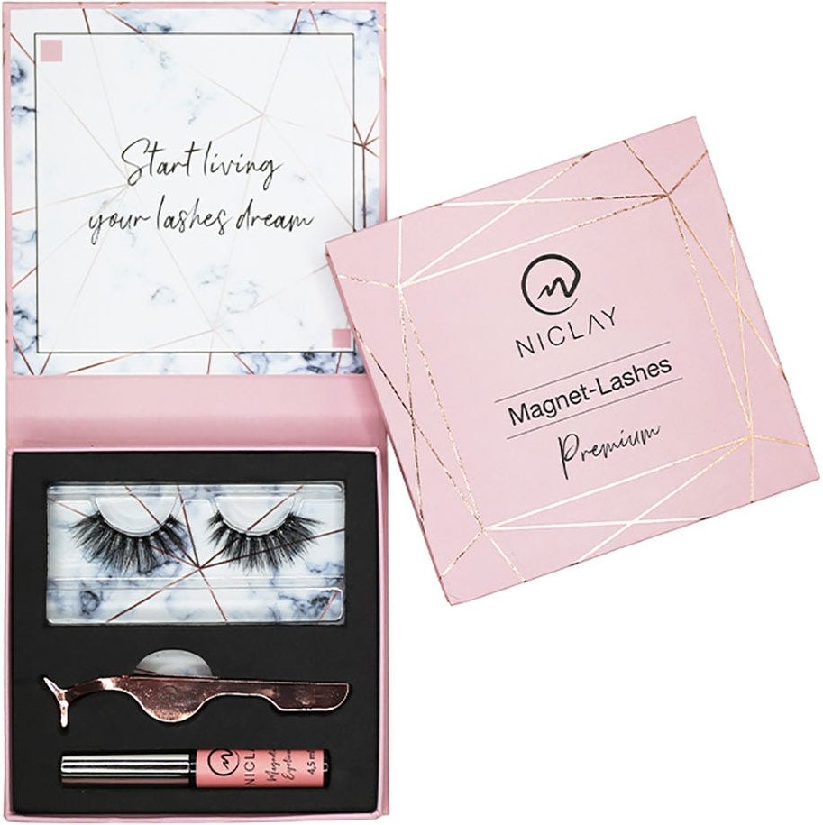 NICLAY MagneticLiner Lashes Set Premium