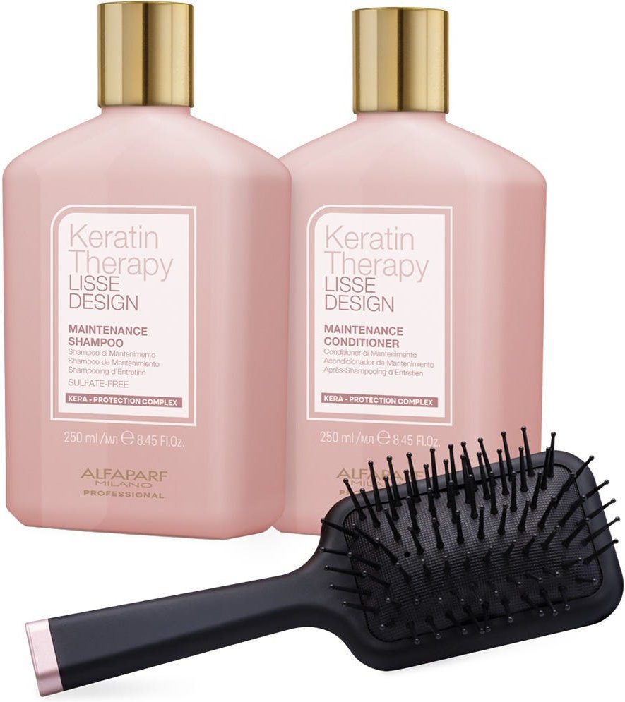 Alfaparf Milano Keratin Therapy Lisse Design Revitalizing Maintenance Kit