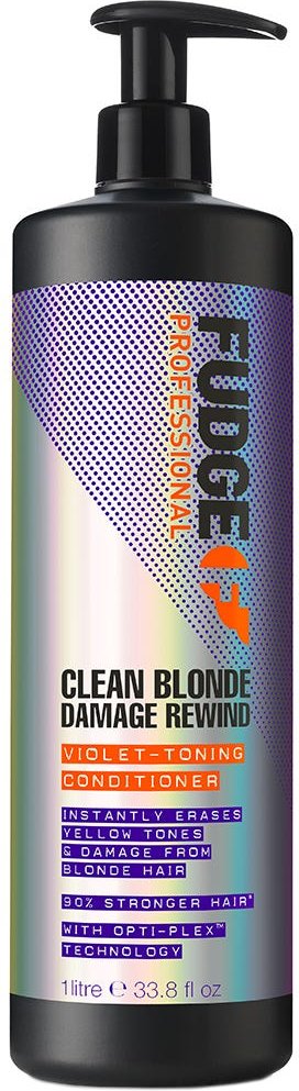 Fudge Clean Blonde Damage Rewind Violet Toning Conditioner 1000 ml