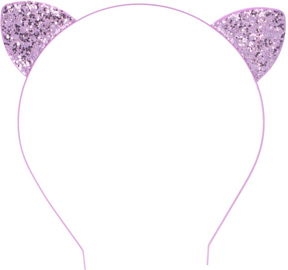 Solida Haarrreif mit Katzenohren lila