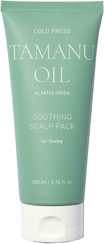 Rated Green Cold Press Tamanu Oil Soothing Scalp Pack 200 ml