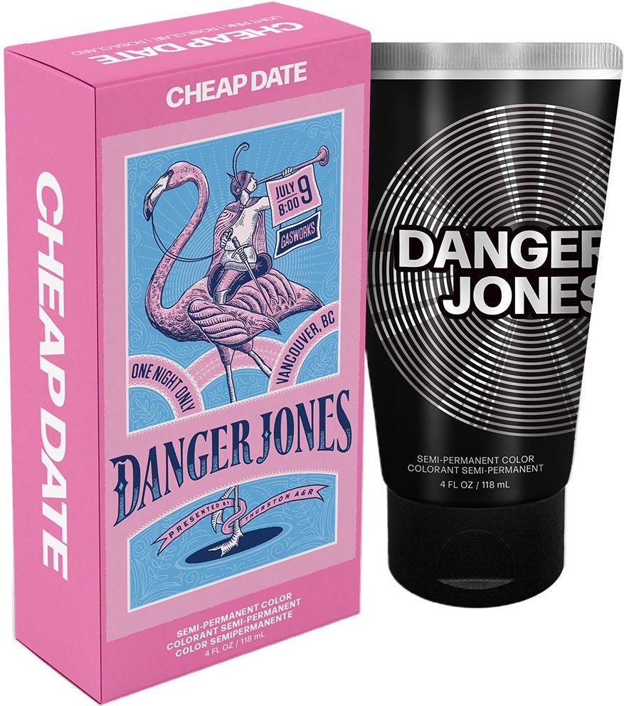 Danger Jones Haarfarbe Cheap Date - Light Pink 118 ml