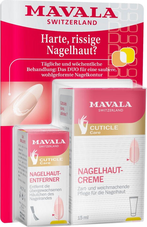 Mavala Duo - Harte, rissige Nagelhaut