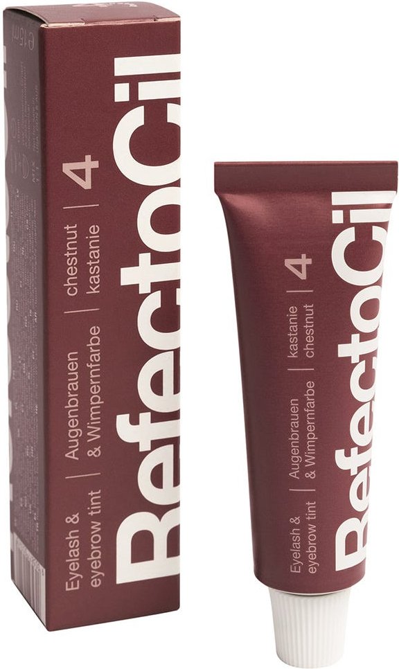 RefectoCil Augenbrauen- & Wimpernfarbe Nr. 4 Kastanie 15 ml