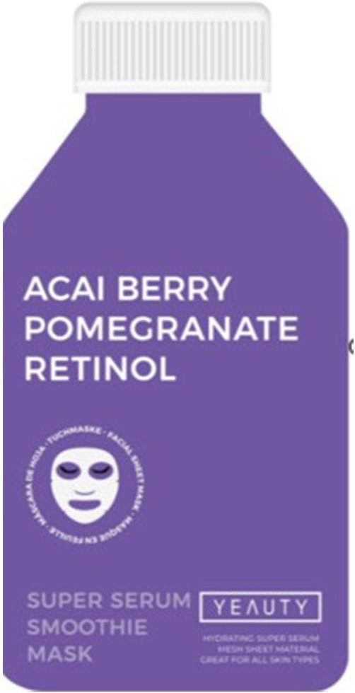 Yeauty Tuchmaske Acai Berry-Pomegranate-Retinol
