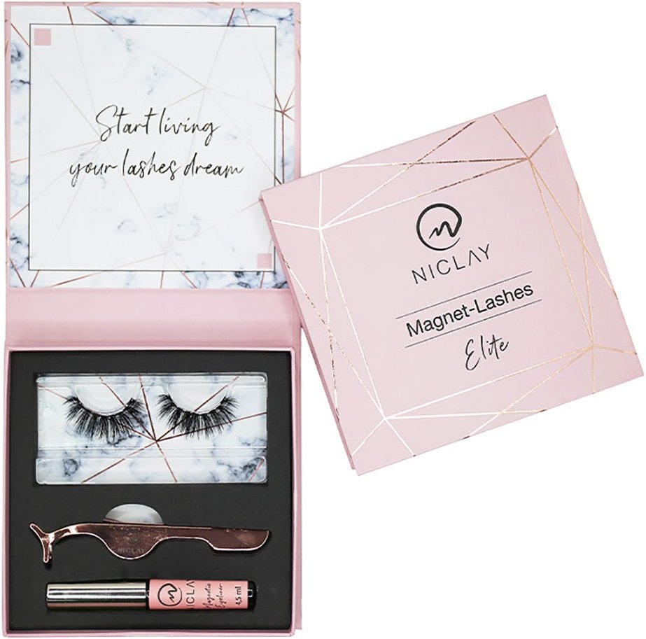 NICLAY MagneticLiner Lashes Set Elite
