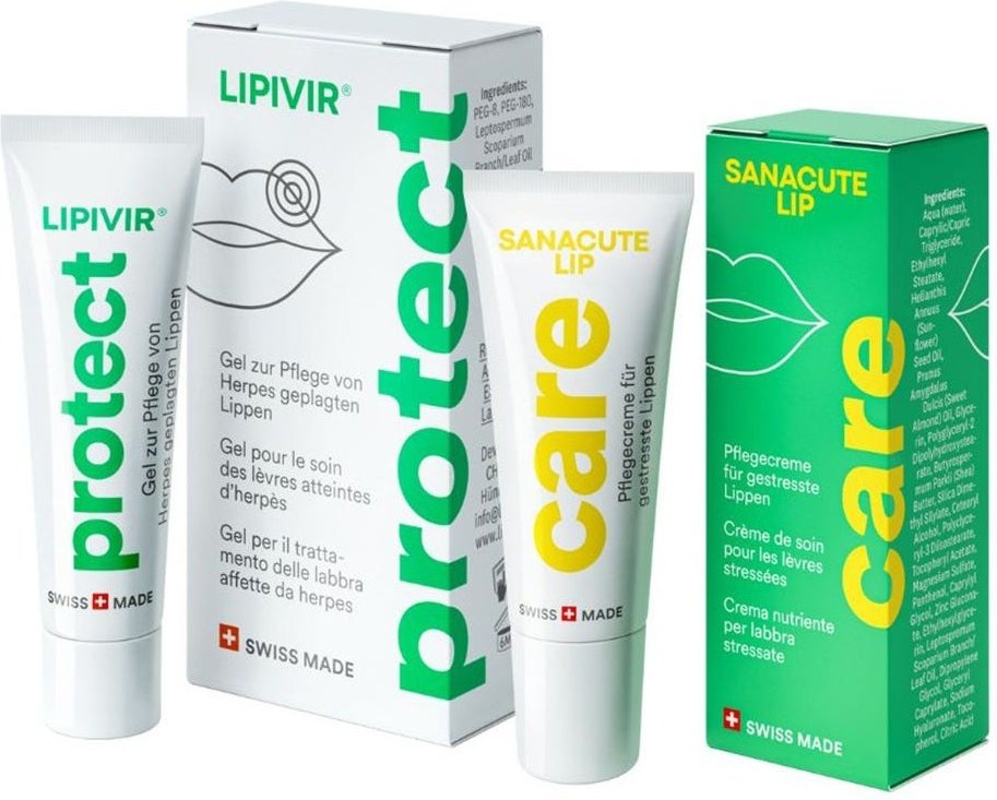 SANACUTE LIP Care LIPIVIR Protect & SANACUTE LIP Care Bundle