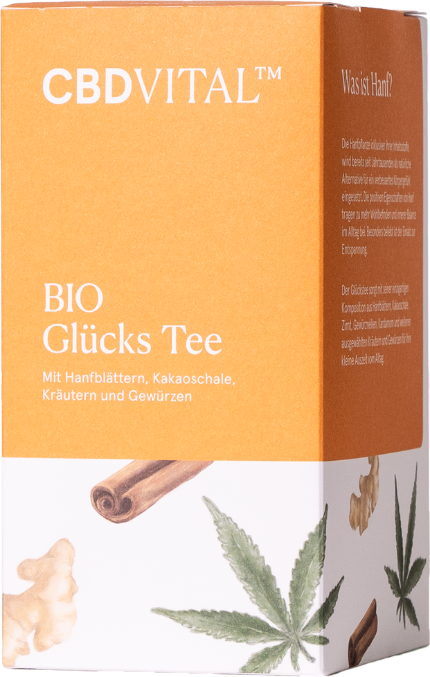 CBD VITAL BIO Glücks Tee 20 Stück