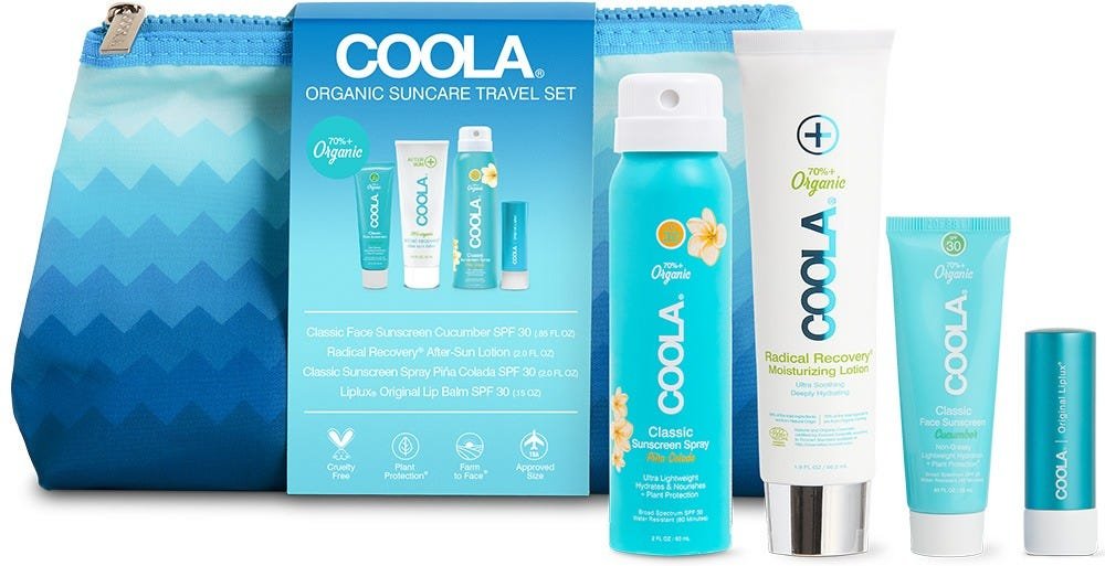 COOLA Travel Kit 4-Piece