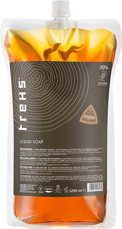 Trehs Sarner Mondholz Liquid Soap Refill 1250 ml