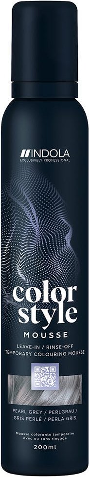 INDOLA Color Style Mousse Perl Grau 200 ml