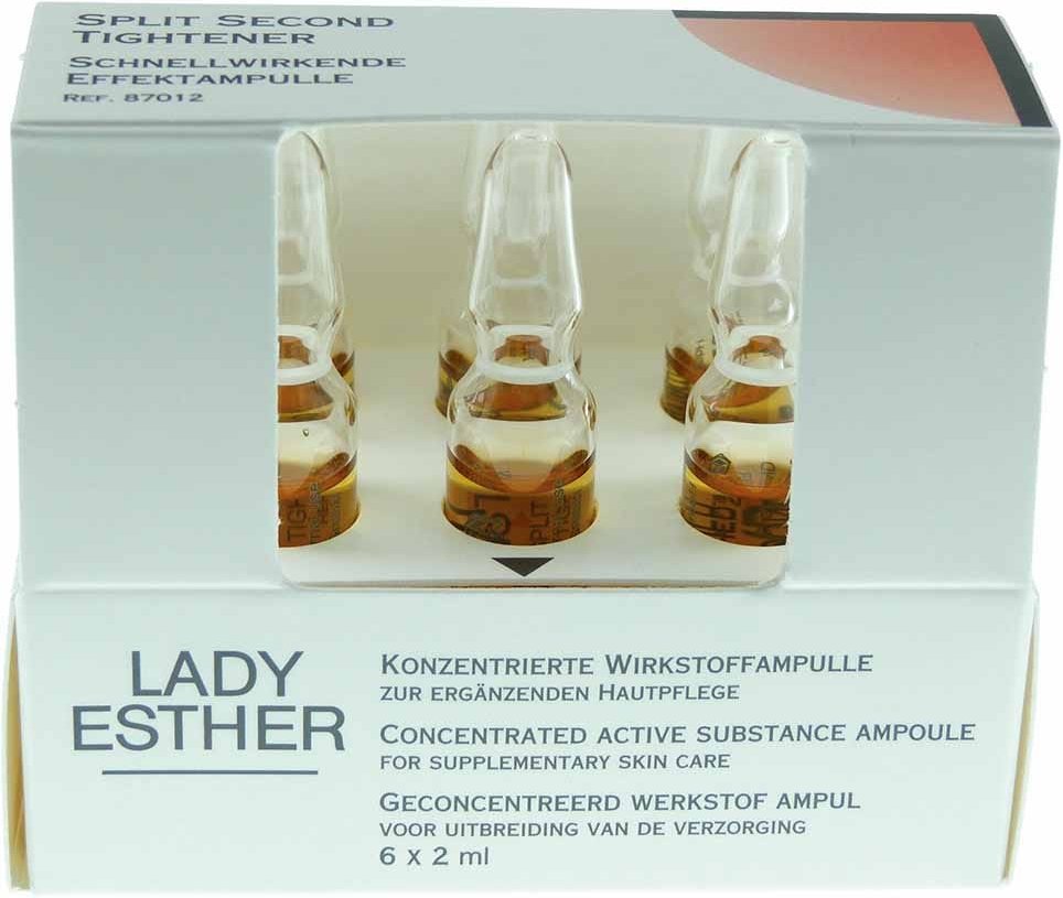 Lady Esther Ampullen Split Second Tightener 6 x 2 ml