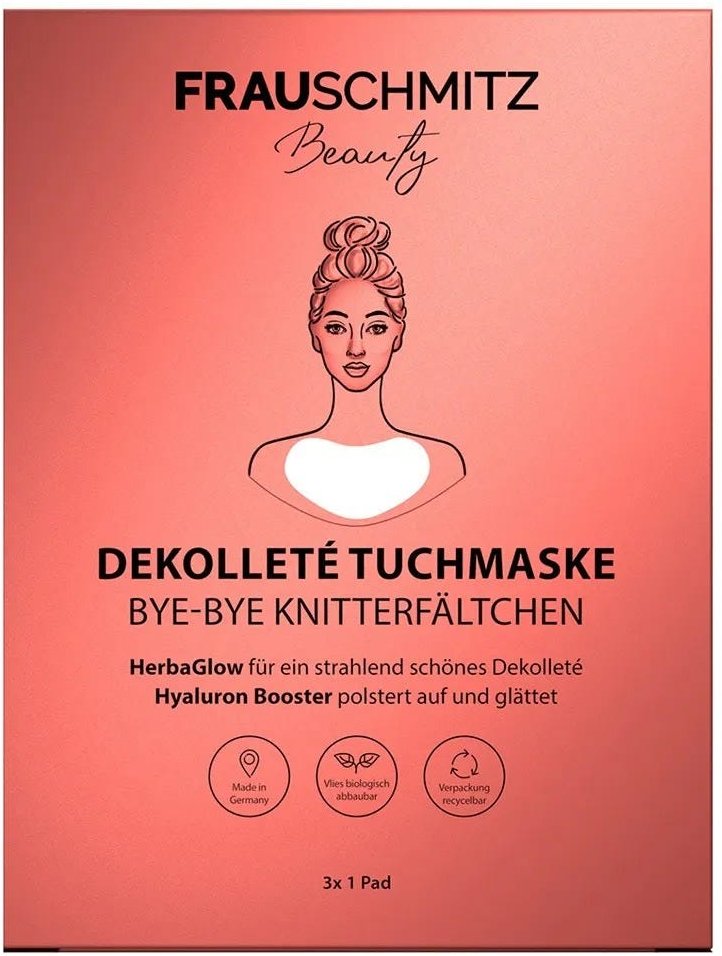 FRAUSCHMITZ Beauty Dekolleté Tuchmaske 3er Set