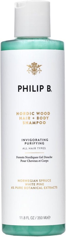 Philip B. Nordic Wood One Step Hair & Body Shampoo 350 ml