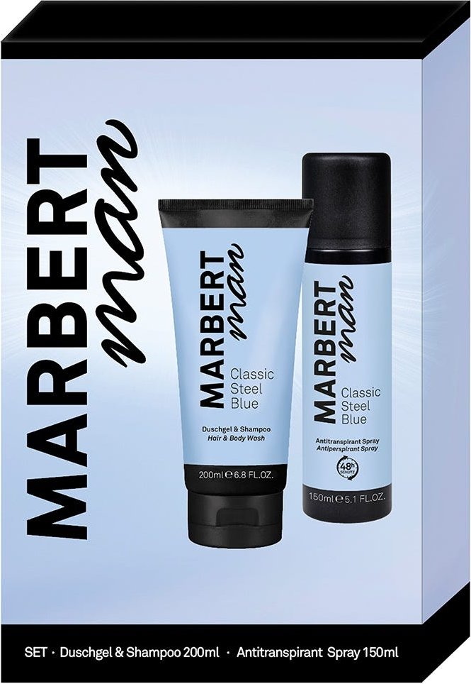 MARBERT Man Classic Steel Blue Set