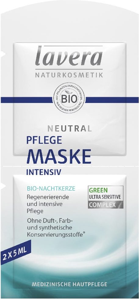Lavera Neutral Maske 2 x 5 ml